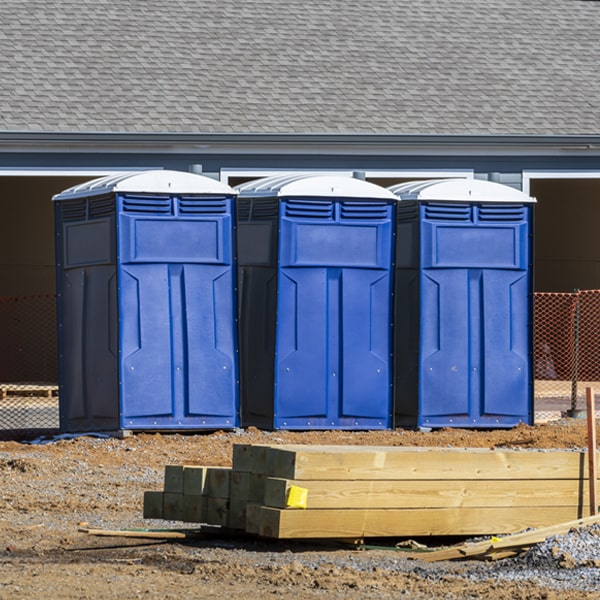 are there any additional fees associated with portable toilet delivery and pickup in Big Chimney West Virginia